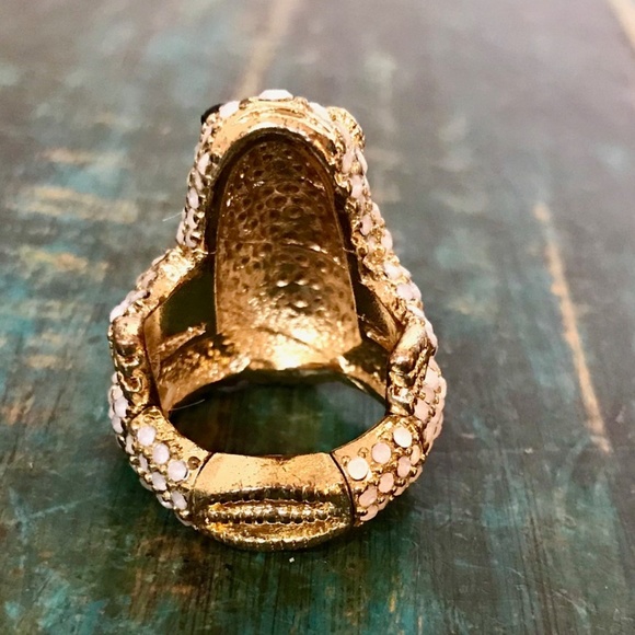 Rhinestone Frog Stretch Rings - Picture 6 of 8